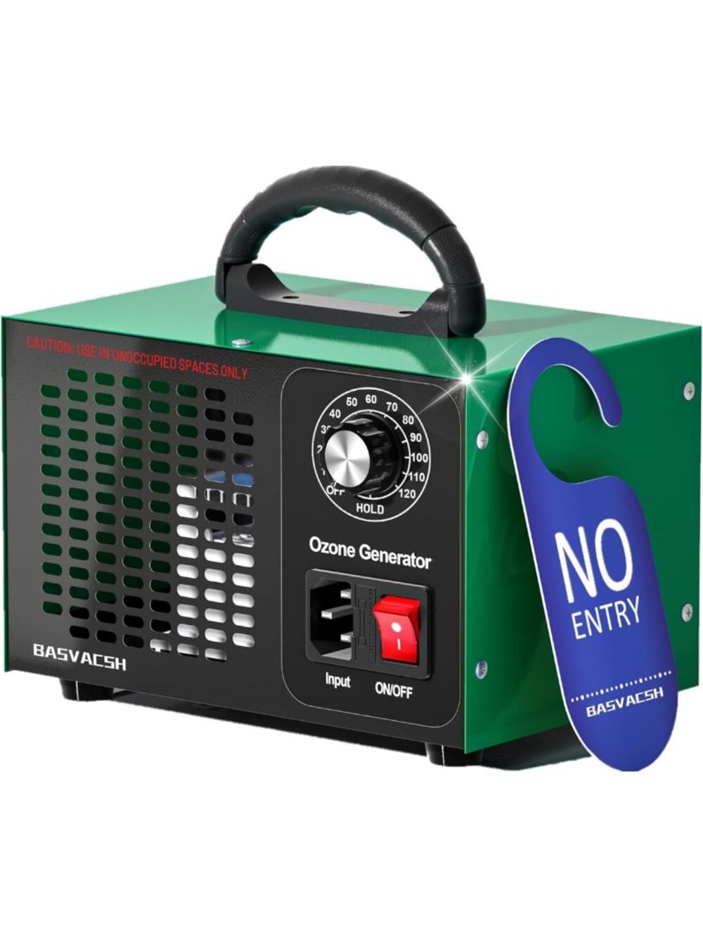 High-Power Ozone Generator 45,000mg/h - Odor Eliminator for Home, Car & Pets